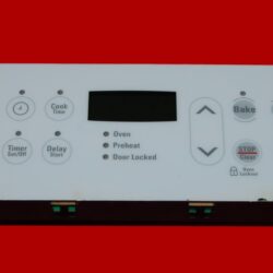 Part # 316557238 | 316418310 | Kenmore Oven Control Board (overlay fair - White)