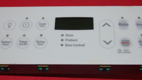 Part # 316557238 | 316418310 | Kenmore Oven Control Board (overlay fair - White)