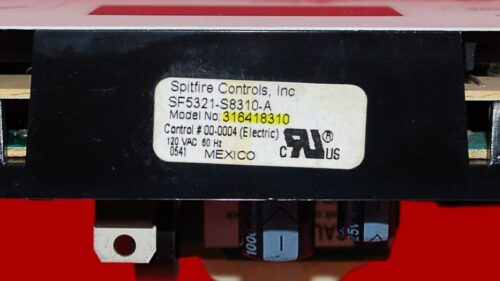 Part # 316557238 | 316418310 | Kenmore Oven Control Board (overlay fair - White)