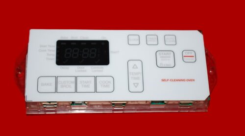 Part # 6610457 | 9761120 | Whirlpool Oven Control Board (overlay good - White)