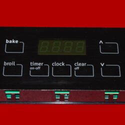 Part # 5304518660 | 316455400 | Frigidaire Oven Control Board (overlay fair - Black)