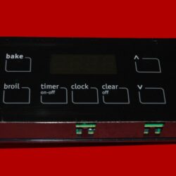 Part # 5304518660 | 316455400 | Frigidaire Oven Control Board (overlay fair - Black)