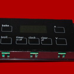 Part # 5304518660 | 316455400 | Frigidaire Oven Control Board (overlay fair - Black)