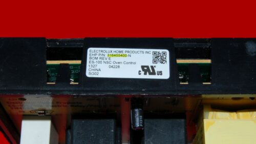 Part # 5304518660 | 316455400 | Frigidaire Oven Control Board (overlay fair - Black)