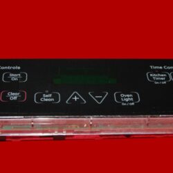 Part # WB27T10817 | 191D3776P008 | GE Oven Control Board (overlay fair - Black)