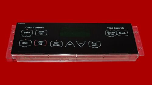 Part # WB27T10817 | 191D3776P008 | GE Oven Control Board (overlay fair - Black)