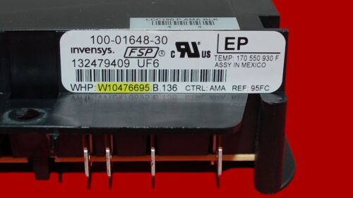 Part # WPW10476695 | W10476695 | Whirlpool Oven Control Board (overlay good - Black)