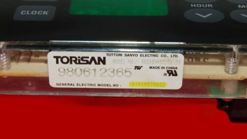 Part # WB50T10058 | 191D2037G003 | GE Oven Control Board (overlay fair - Black)