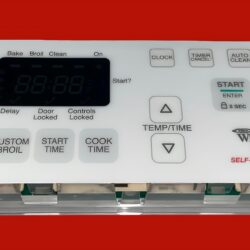 Part # WP6610450 | 6610450 | 9761113 | Whirlpool Gas Oven Control Board (overlay fair - White)