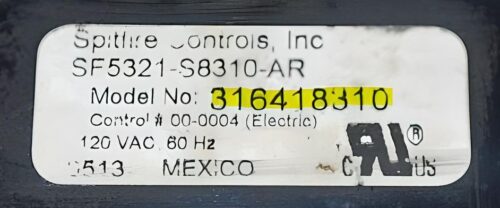 Part # 316557238 | 316418310 | Frigidaire Oven Control Board (overlay fair - White)