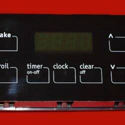 Part # 5304518660 | 316455400 | Frigidaire Oven Control Board (overlay fair - Black)