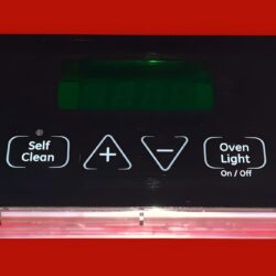 Part # WB27T10817 | 191D3776P008 | GE Oven Control Board (overlay fair - Black)