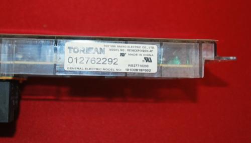 Part # WB27T10230, 191D2818P002 GE Oven Control Board (used, overlay fair)