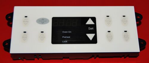 Part # WP12001628 | 7601P616-60 | Whirlpool Oven Control Board (overlay good - Bisque)