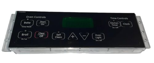 Part # WB27T10817 | 191D3776P008 | GE Oven Control Board (overlay fair - Black)