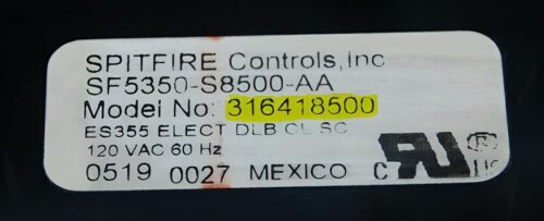 Part # 316418500 | Frigidaire Oven Control Board (overlay fair - White)