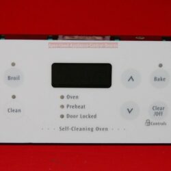 Part # 316418204 Frigidaire Oven Electronic Control Board And Clock (used, overlay good)