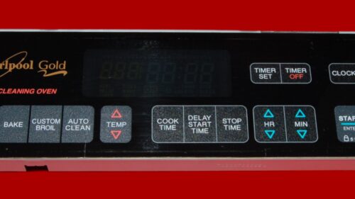 Part # 6610172 | 8054011 | Whirlpool Gas Oven Control Board (overlay fair - Black)