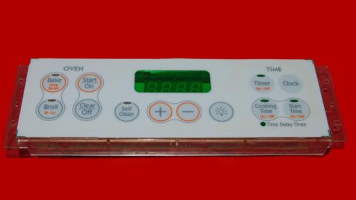GE Oven Control Board - WB27K10097 | 183D8193P002 (overlay fair - White)