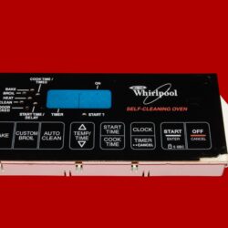 Whirlpool Oven Control Board 6610156 | 8053157 | OEM Used Tested (overlay fair - Black)