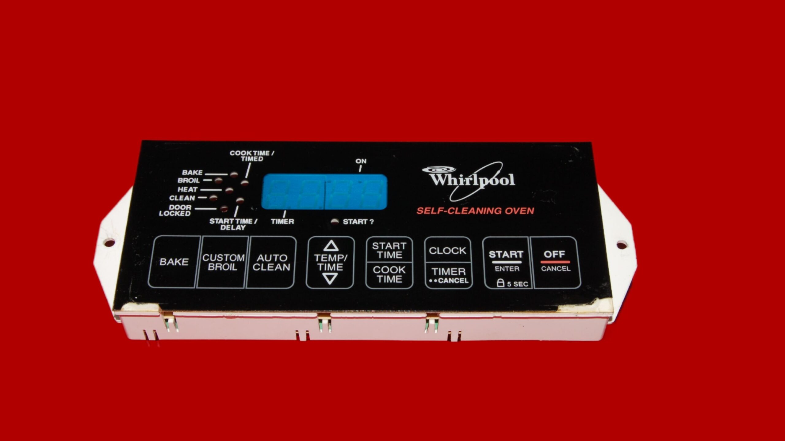 Whirlpool Oven Control Board 6610156 | 8053157 | OEM Used Tested (overlay fair - Black)
