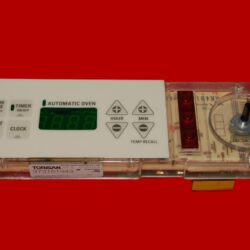 GE Oven Control Board 164D3147G008 | WB02T10008 OEM Used Tested (overlay good - Almond)