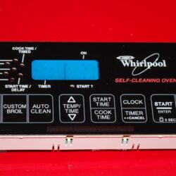 Part # 8053157, 6610156 Whirlpool Oven Electronic Control Board (used, overlay fair - Black)