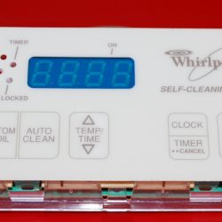 Part # 8522490 - Whirlpool Oven Electronic Control Board (used, overlay good)