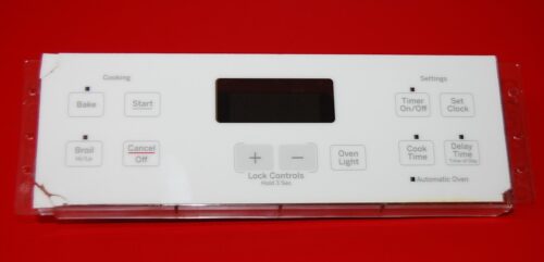 Part # WB27T11485, 164D8450G031 GE Oven Electronic Control Board (used, overlay fair - White)