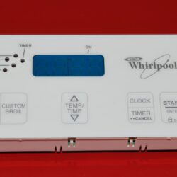 Part # 8053152 | 6610149 Whirlpool Oven Electronic Control Board (used, overlay very good - White)