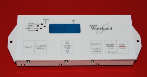 Part # 8053152 | 6610149 Whirlpool Oven Electronic Control Board (used, overlay very good - White)