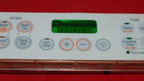 GE Oven Control Board - WB27K10097 | 183D8193P002 (overlay fair - White)