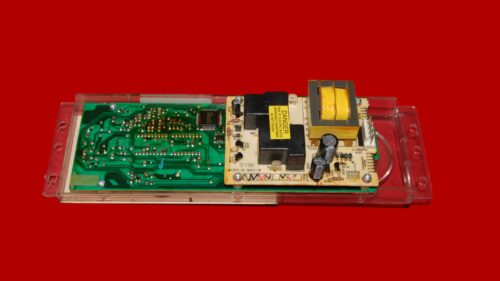 GE Oven Control Board 164D3147G008 | WB02T10008 OEM Used Tested (overlay good - Almond)
