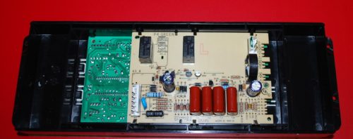 Part # 8507P250-60 - Maytag Oven Control Board And Clock (used, overlay fair - Bisque )