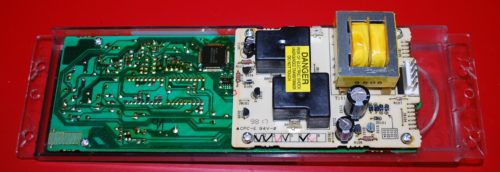 Part # 164D3147G014 - GE Oven Electronic Control Board (used, overlay very good)