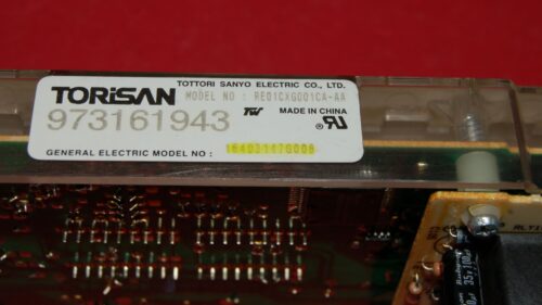 GE Oven Control Board 164D3147G008 | WB02T10008 OEM Used Tested (overlay good - Almond)