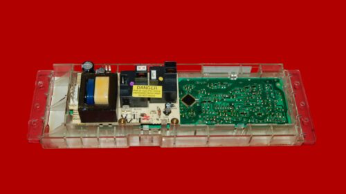 GE Oven Control Board WB27T10231 | 191D2818P003 | OEM Used Tested (overlay fair - Bisque)