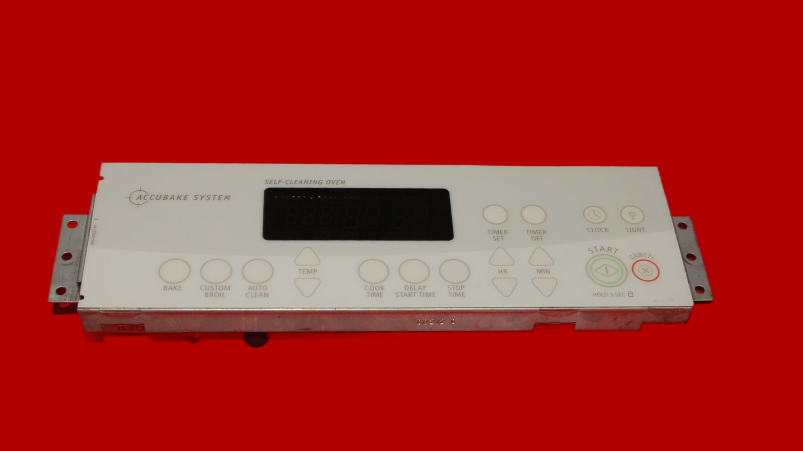Whirlpool Gas Oven Control Board 8524250 | OEM Used Tested (overlay good - Bisque)