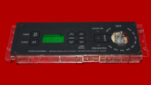GE Oven Control Board WB27T10231 | 191D2818P003 | OEM Used Tested (overlay fair - Dark Gray)