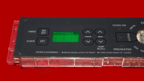 GE Oven Control Board WB27T10231 | 191D2818P003 | OEM Used Tested (overlay fair - Dark Gray)