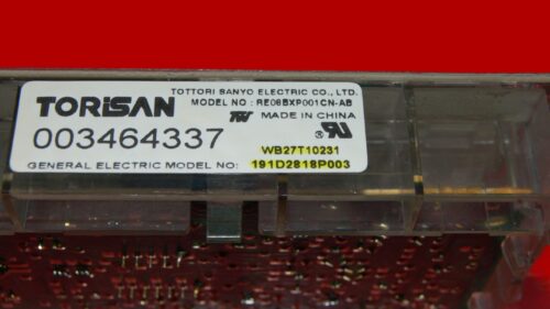 GE Oven Control Board WB27T10231 | 191D2818P003 | OEM Used Tested (overlay fair - Bisque)