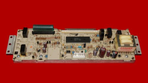 Whirlpool Gas Oven Control Board 8524250 | OEM Used Tested (overlay good - Bisque)