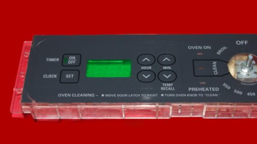 GE Oven Control Board WB27T10231 | 191D2818P003 | OEM Used Tested (overlay fair - Dark Gray)