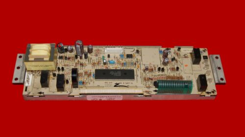 Whirlpool Gas Oven Control Board 8524250 | OEM Used Tested (overlay good - Bisque)