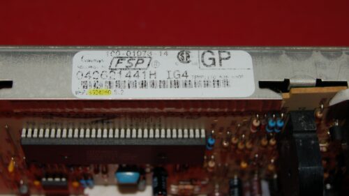Whirlpool Gas Oven Control Board 8524250 | OEM Used Tested (overlay good - Bisque)