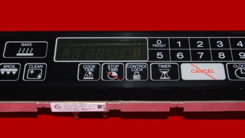 Maytag Oven Control Board 7601P567-60 WP5760M292-60 OEM Used Tested (overlay fair - Black)