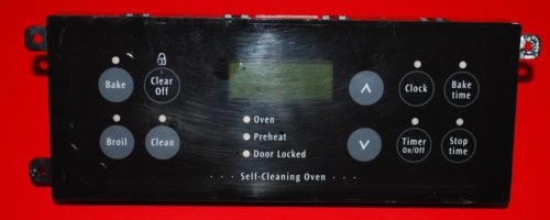 Part # 316207502 - Frigidaire Control Board (overlay poor - Black - Broken Mounting Tab)