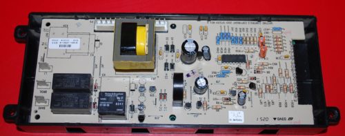 Part # 316207502 - Frigidaire Control Board (overlay poor - Black - Broken Mounting Tab)