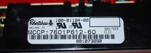 Part # 7601P612-60, 74005082 - Maytag Oven Electronic Control Board (Used)