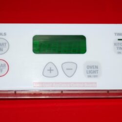 Part # WB27T10604, 191D3776P006 GE Oven Electronic Control Board (used, overlay fair - White)